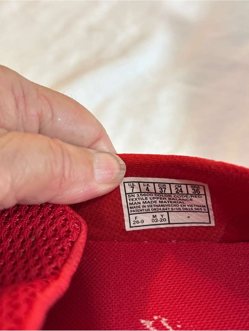 Skechers Red Slip-On Mesh Walking Shoes 8/21